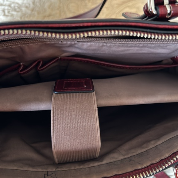 Leather Attaché bag / shoulder bag - Picture 7 of 9